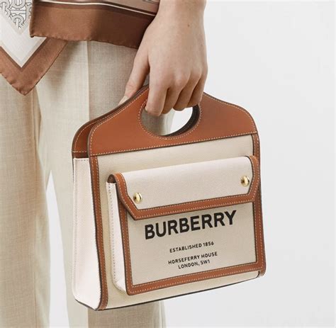 burberry society bag|mini burberry handbags canvas.